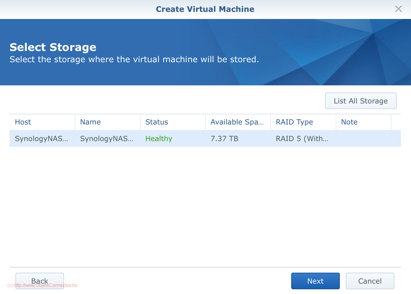 Storage Virtual Machine